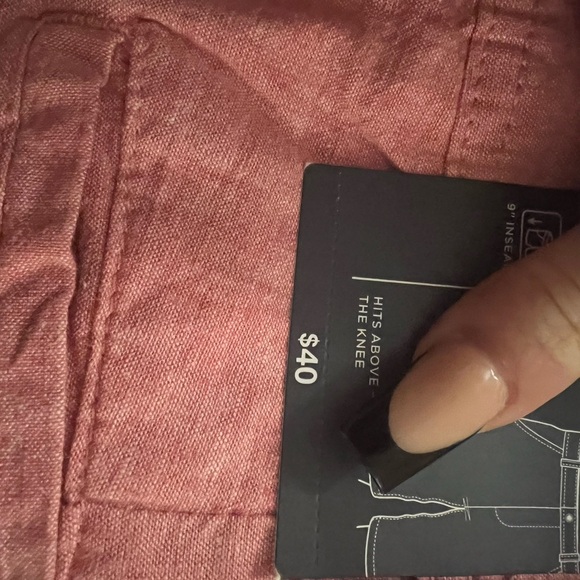 St. John's Bay Linen 9" Mens Stretch Fabric Chino
Short - Picture 3 of 4